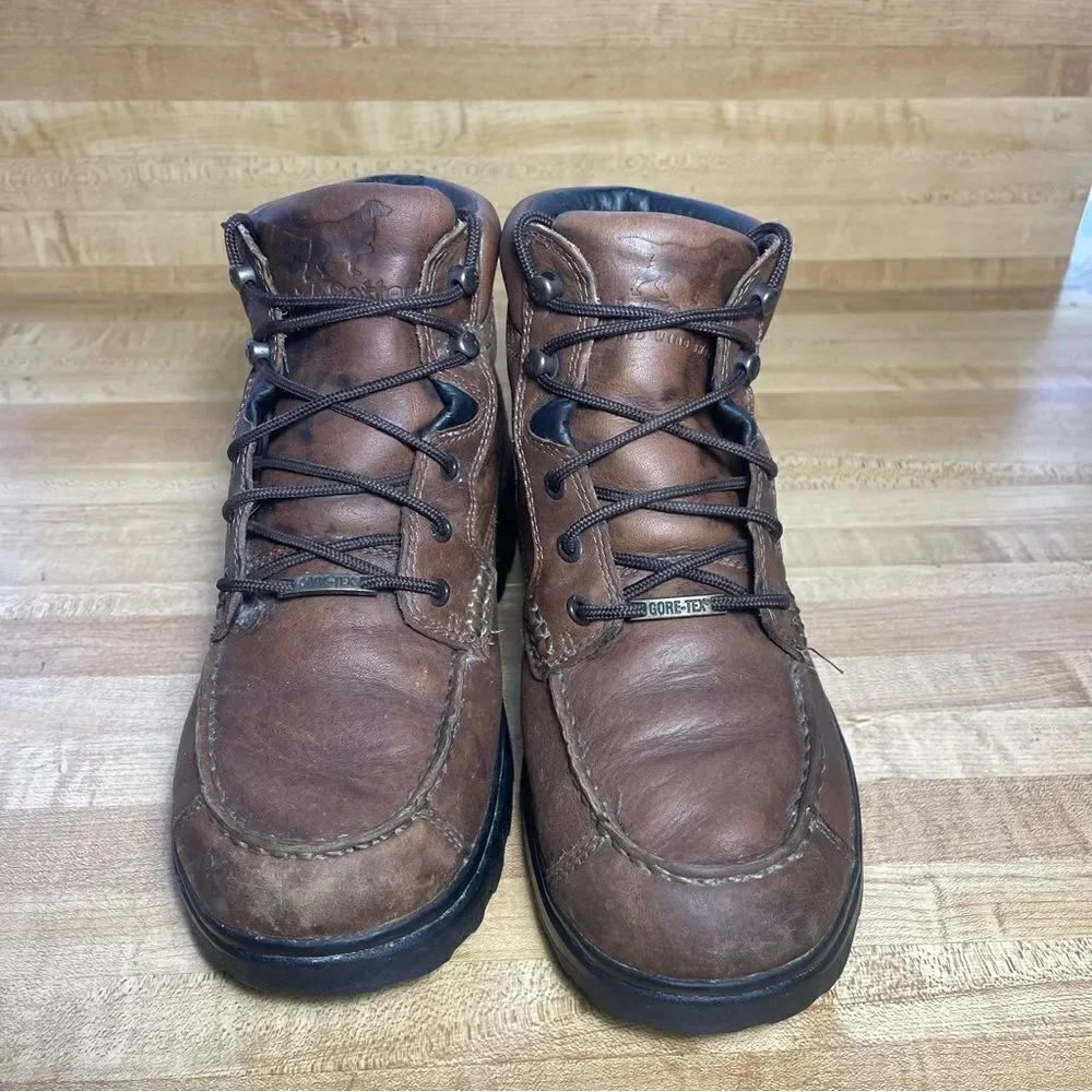 Red Wing IRISH SETTER 3873 Size 8.5 Soft Paw Chukka Hunting Boots gore Tex